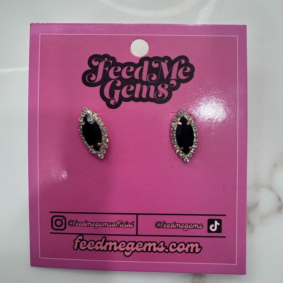 Feed Me Gems Jewelry - Feed me gems studs